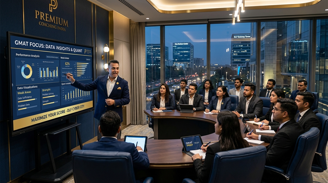 GMAT Coaching for 750+ Score in Gurgaon: The 99thβ100th Percentile Elite Masterclass