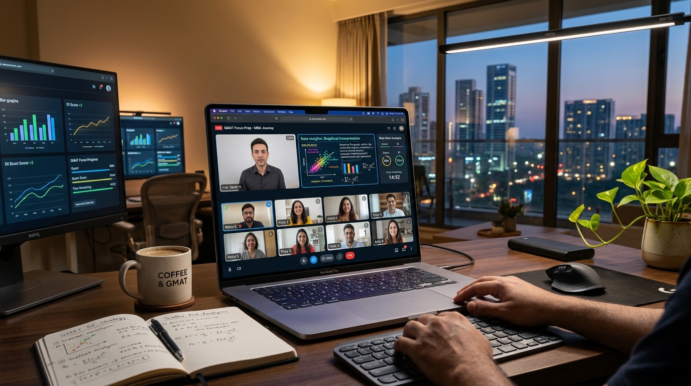Online vs Offline GMAT Coaching in Gurgaon: Which Mode Guarantees a 705+ Score?