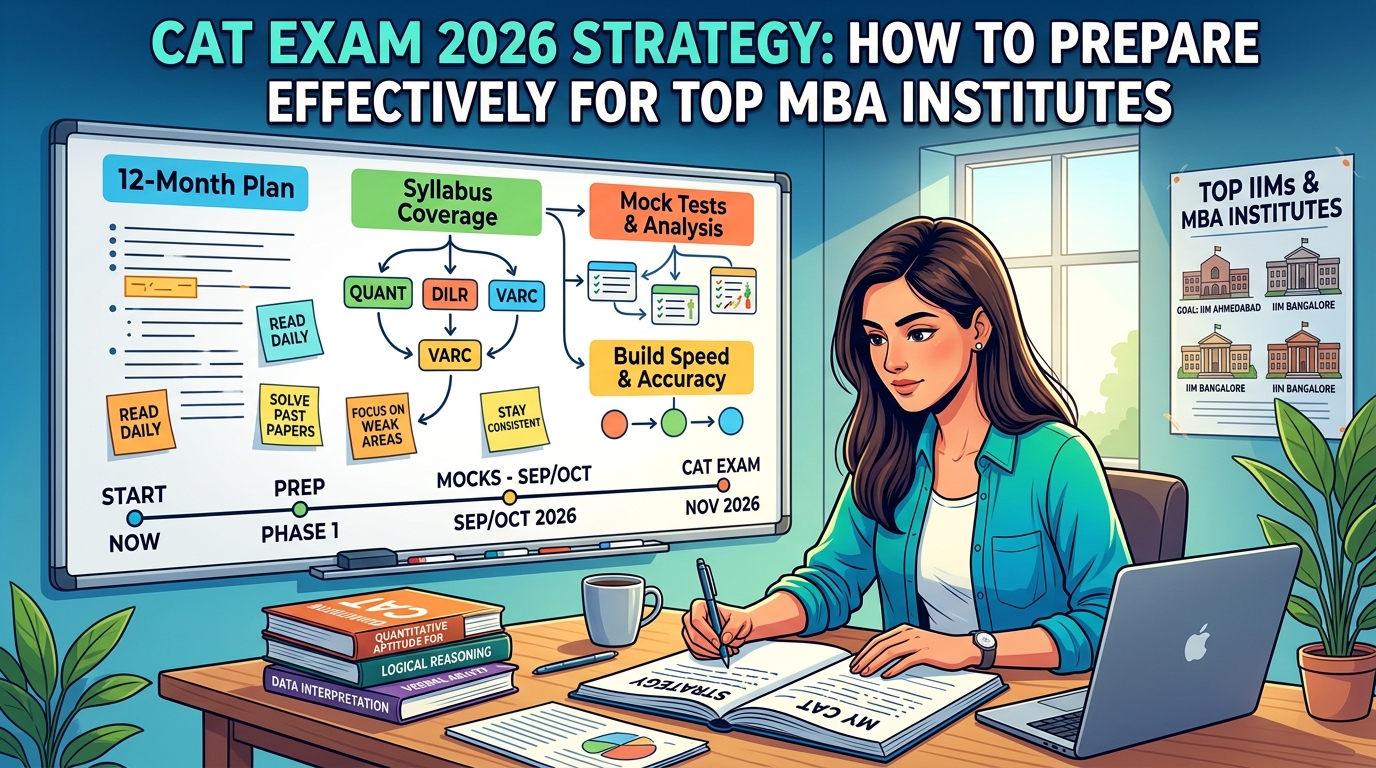 CAT Exam 2026 Preparation Strategy for MBA Aspirants