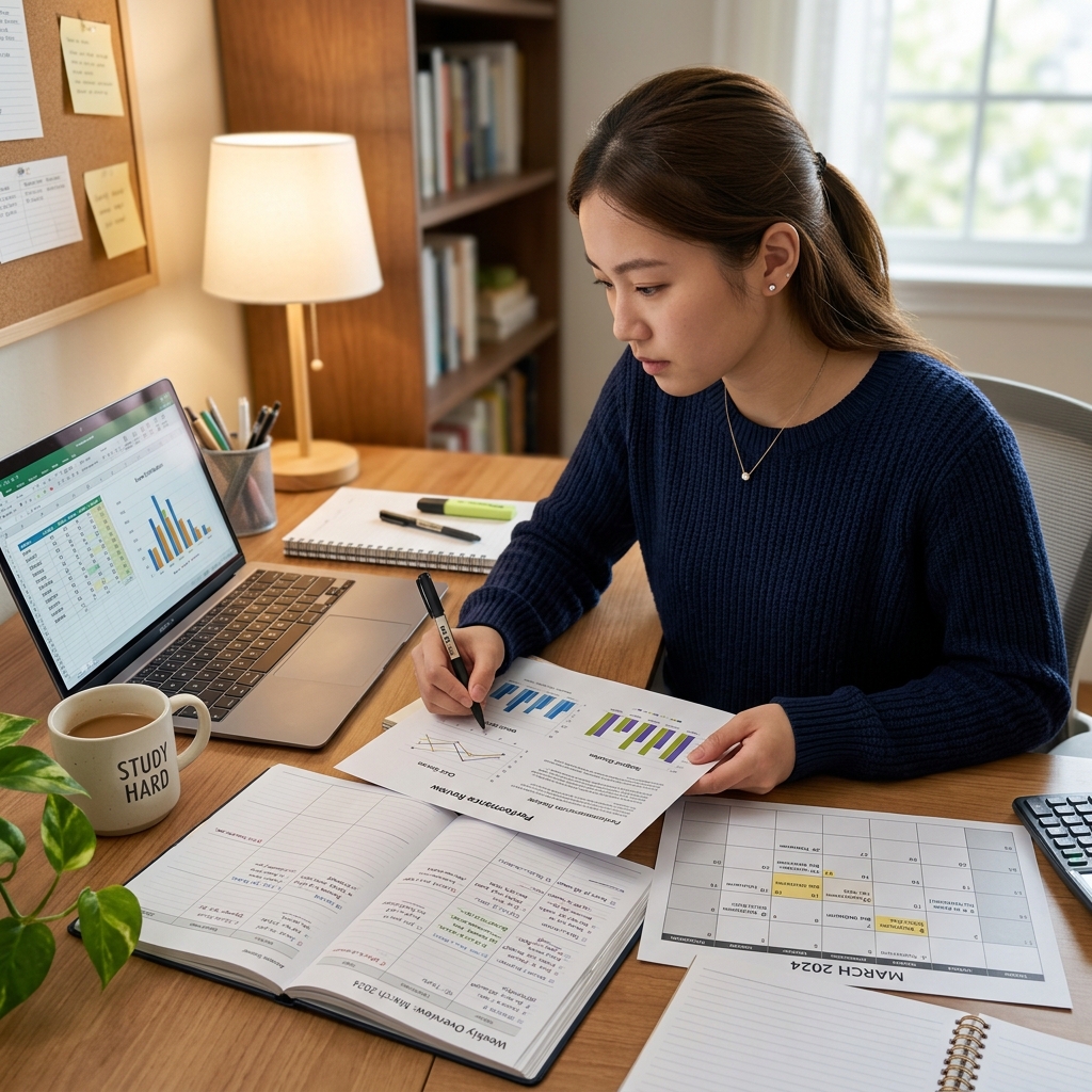 GMAT Mock Test Strategy and Performance Charts